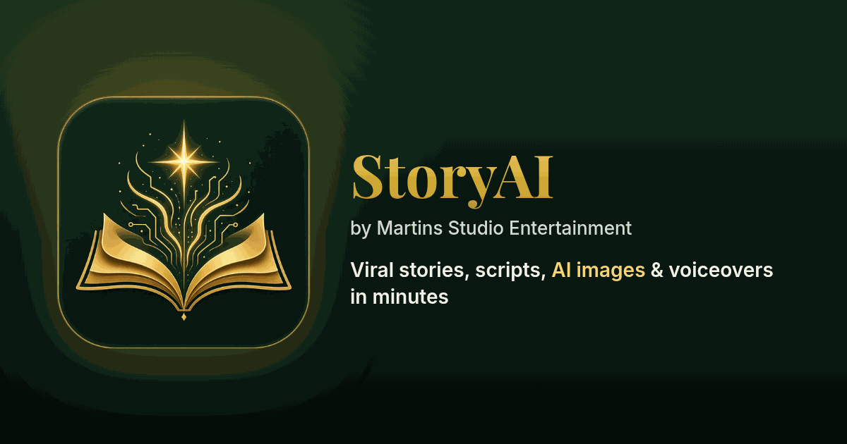 SentraVoxAI by MStudio â€” Viral stories, scripts & voiceovers in minutes
